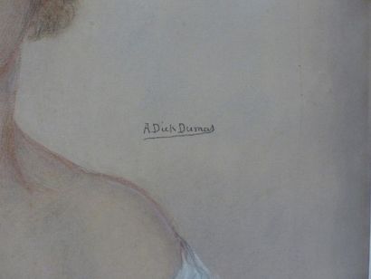 Alice Dick DUMAS. Portrait. 
Alice Dick DUMAS...