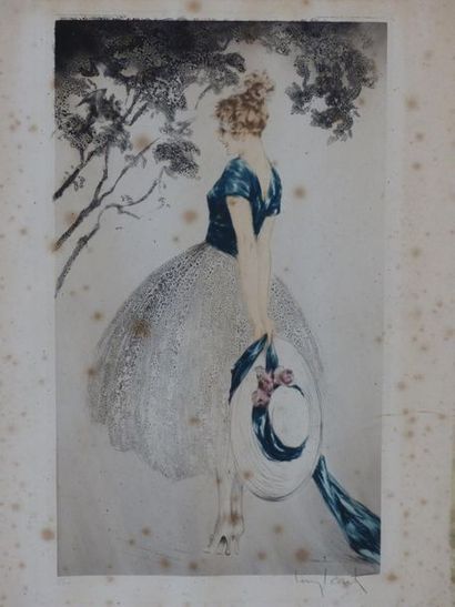 Louis ICART , Elégante
Louis ICART (1888-1950)...