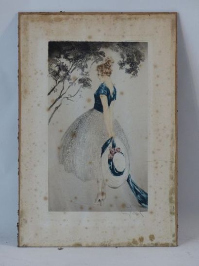 Louis ICART , Elégante
Louis ICART (1888-1950)...