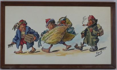 Edouard HERZIG. Le convoi 
Édouard HERZIG...