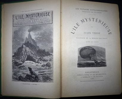 VERNE. L'ile Mystérieuse
Jules VERNE. L'ile...