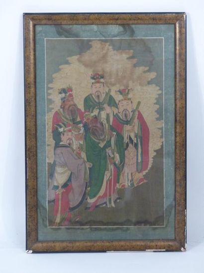 CHINE. DIgnitaires. 
CHINE. 5 Dignitaires....