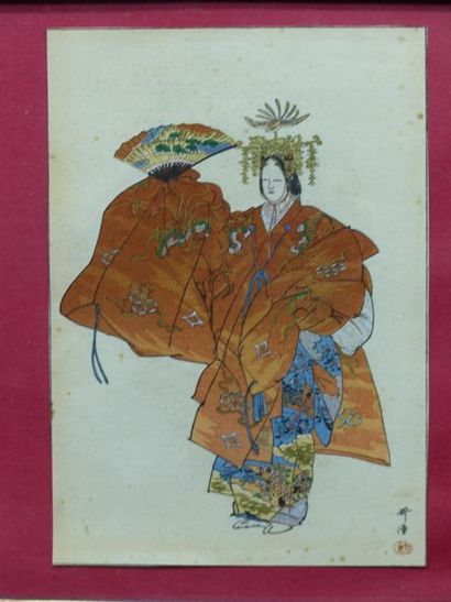 CHINE. dames de qualité en pendant.
Chine....