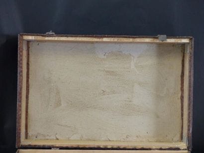 Grande valise en lézard, circa 1930. Dimensions:...