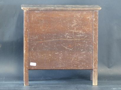 Armoire de maitrise bretonne en bois naturel...