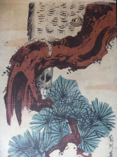 Estampe de Kikukawa Eizan
JAPON. Estampe...