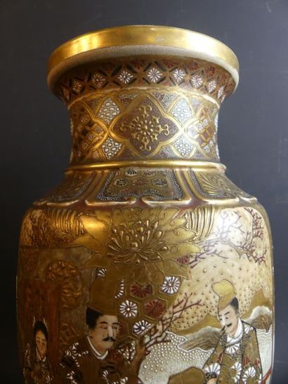 Paire de vase Satsuma
JAPON. Paire de vase...