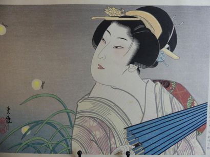 Estampe de Tadamasa Ueno
JAPON. Estampe de...