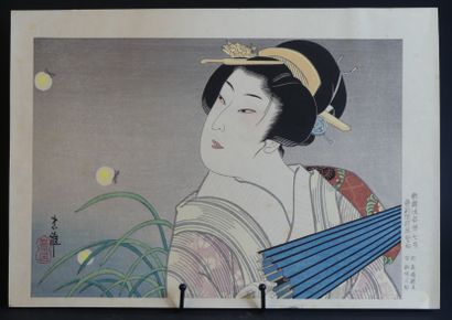 Estampe de Tadamasa Ueno
JAPON. Estampe de...