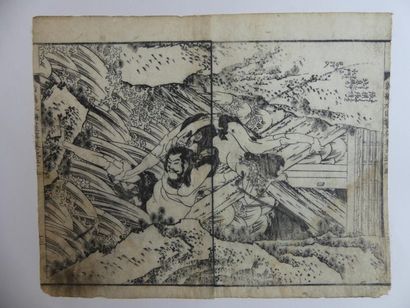 Estampe de Katsushika Hokusai 
JAPON. Estampe...