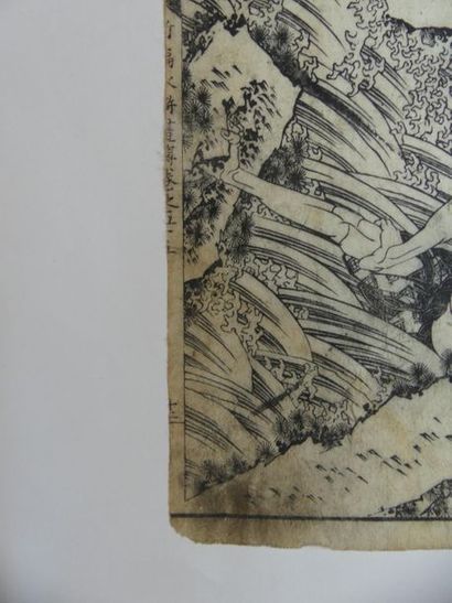 Estampe de Katsushika Hokusai 
JAPON. Estampe...