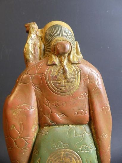 Paire en porcelaine de divinité
JAPON. Paire...