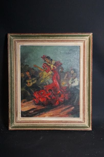 Georges REGNAULT (1898-1979). The dancer...