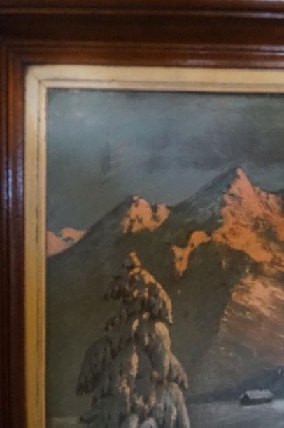 J. MERCIER DE LATOUCHE (XIX-XX) Landscape,...