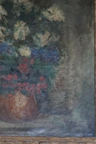 French school early XXth century Bouquet...