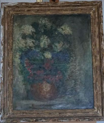 French school early XXth century Bouquet...