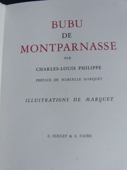 Charles-Louis PHILIPPE, Ill. Albert MARQUET,...