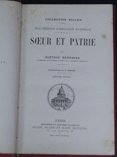 Réunion de 4 ouvrages , Bibliothèque des...