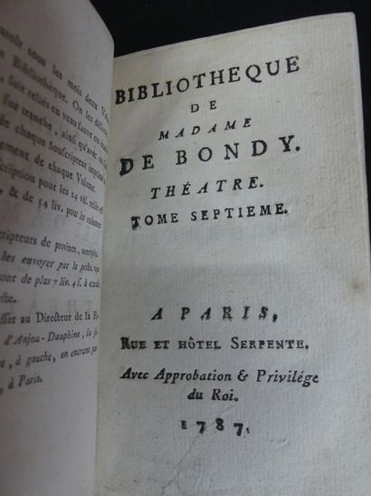 Bibliothèque Universelle des Dames, 1786.
Bibliothèque...