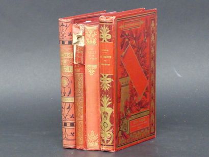 Réunion de 4 volumes : 