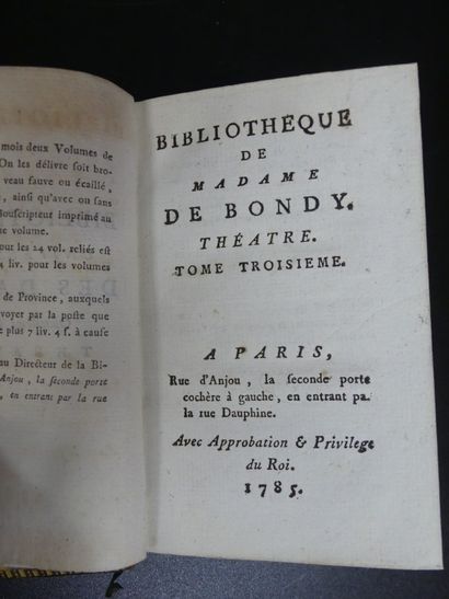Bibliothèque Universelle des Dames, 1786.
Bibliothèque...