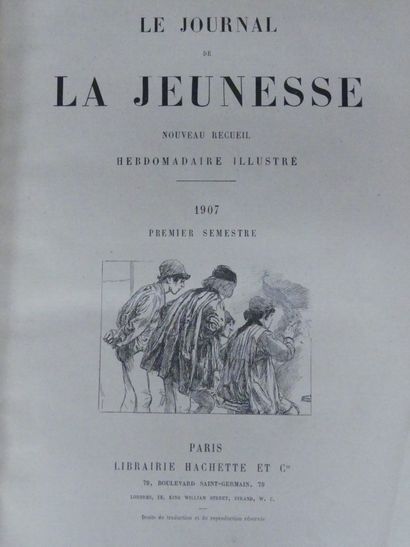 Le Journal de Jeunesse, 11 volumes.
Le Journal...