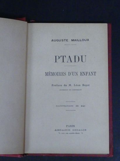 Réunion de 4 volumes : 
