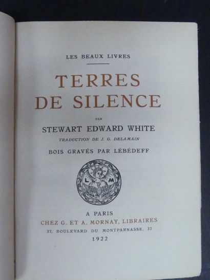 SE WHITE, ill. Lébédeff, Terres de Silence.
Stewart...