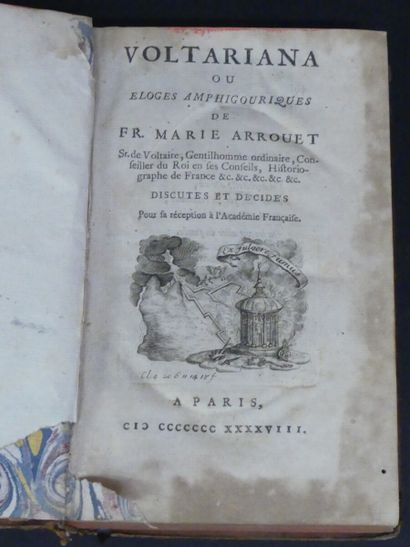 FR. MARIE ARROUET, Voltariana
Voltariana,...
