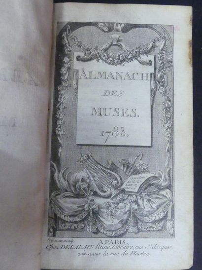 Almanach des Muses, 1783.
Almanach des Muses,...