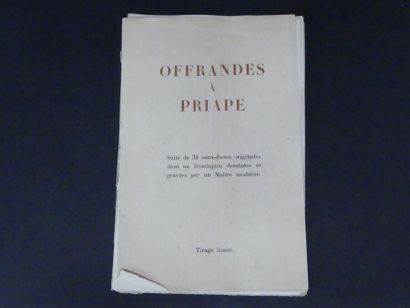 [CURIOSA] Offrande à Priape . 
[CURIOSA]...
