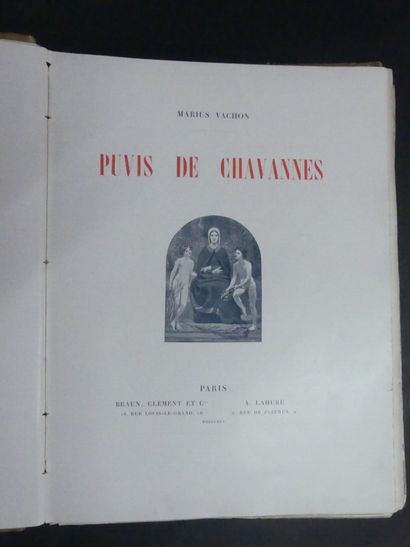 Marius VACHON, Puvis de Chavanne.
Marius...