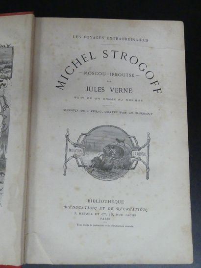 Jules VERNE, Michel Strogoff de Moscou à...