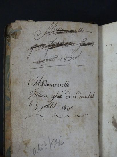 Almanach des Grâces, 1787.
Almanach des Grâces,...