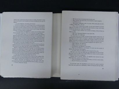 Jean GIONO, ill. Paul LEMAGNY, Le Chant du...