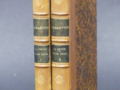 LAMARTINE. La chute d'un ange. 1838..
LAMARTINE....