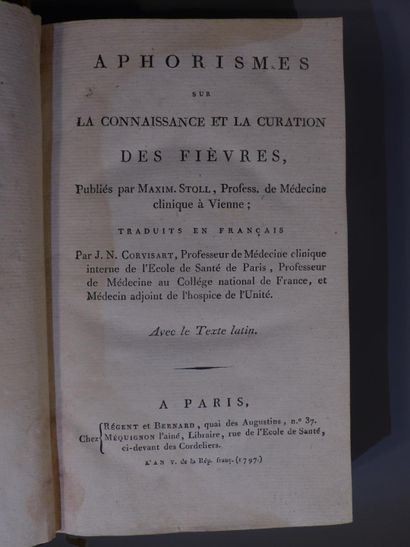 JN. CORVISART, Aphorismes sur la connaissance...