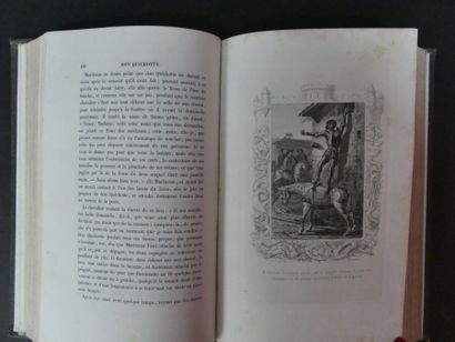 Miguel de CERVANTES SAAVEDRA, ill. par GRANDVILLE,...