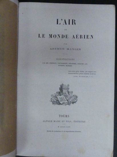 Arthur MANGIN, L'Air et le Monde Aérien.
Arthur...
