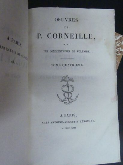 CORNEILLE Oeuvres (avec les commentaires...