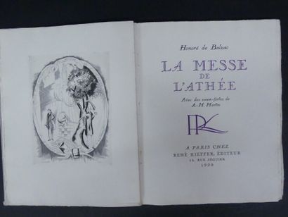 BALZAC Honoré. ill. A-M MARTIN, La Messe...
