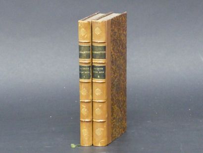 LAMARTINE. La chute d'un ange. 1838..
LAMARTINE....