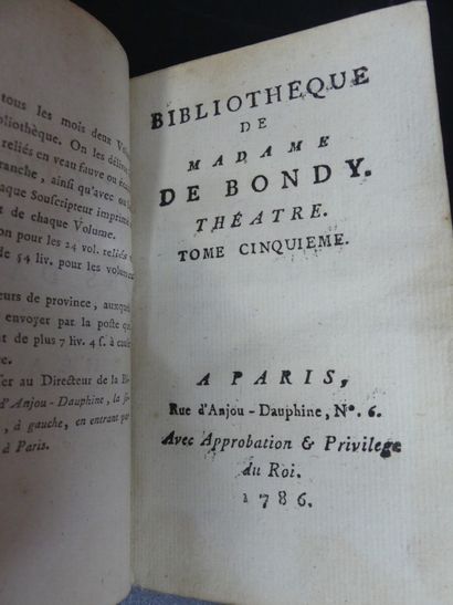 Bibliothèque Universelle des Dames, 1786.
Bibliothèque...