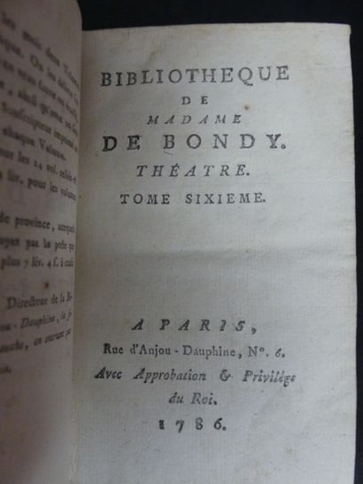 Bibliothèque Universelle des Dames, 1786.
Bibliothèque...