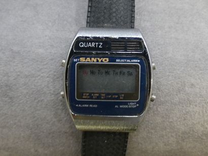 Réunion de six montres: LeRoyal, montre en...