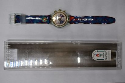 SWATCH. Golf Club. Montre chrono à quartz,...