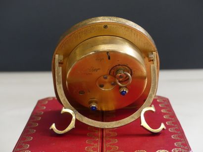CARTIER. Must de Cartier. Pendulette de bureau...