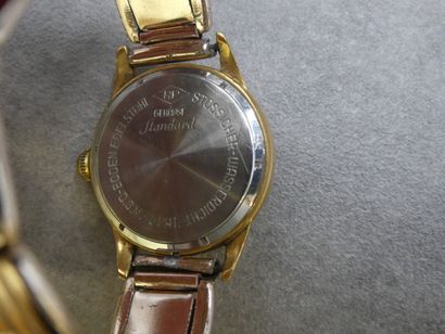 Réunion de six montres: LeRoyal, montre en...