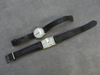 Réunion de deux montres de dame: Miramar...