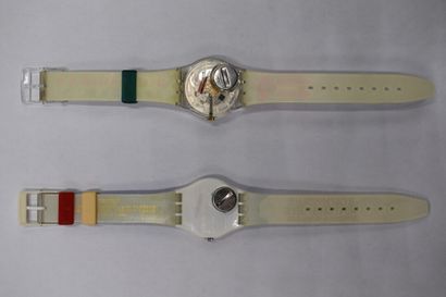 SWATCH. Jeux Olympiques. Réunion de deux...